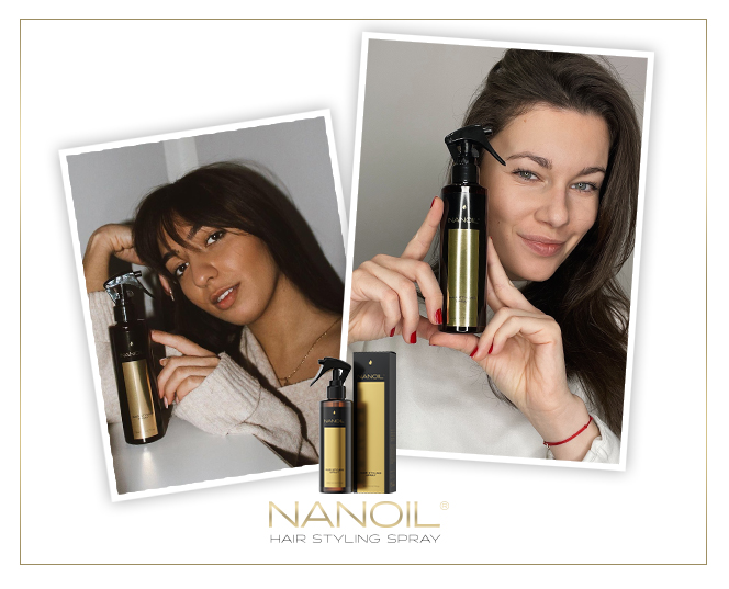 Nanoil spray do stylizacji włosów