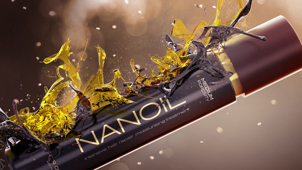 nanoil olej do włosów średnioporowatych