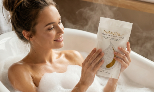 nanoil sól z morza martwego do kąpieli